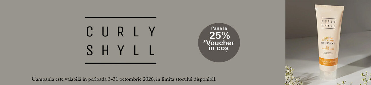 Curly Shyll Pana la 25% Voucher in cos Octombrie