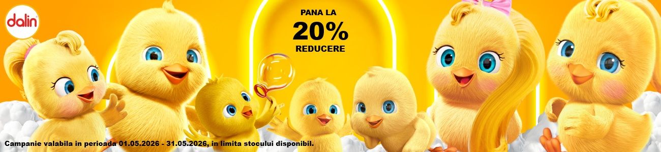 Dalin Pana la 20% Reducere Mai