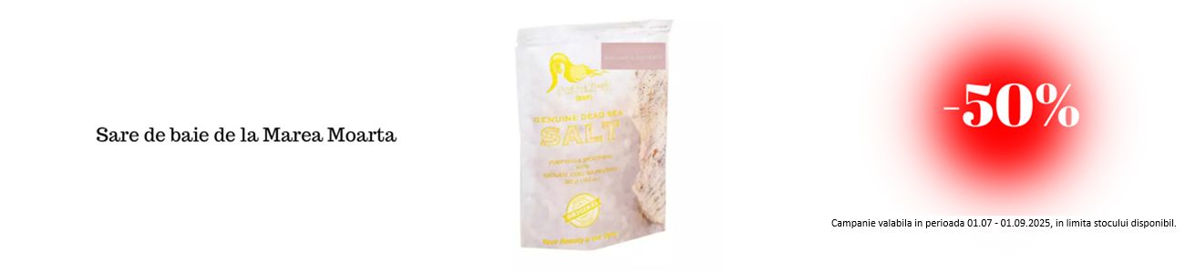 Dead Sea Pearls 50% Reducere Iulie-Septembrie
