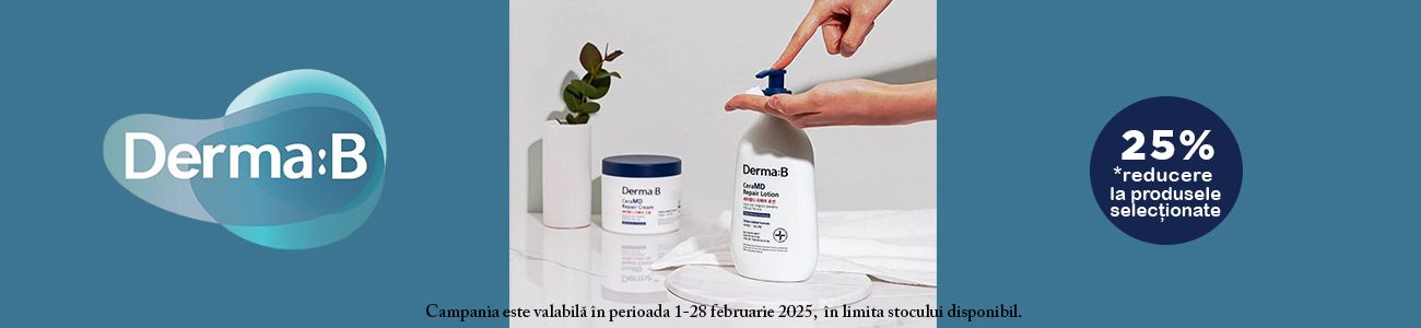 Derma:B 25% Reducere Februarie