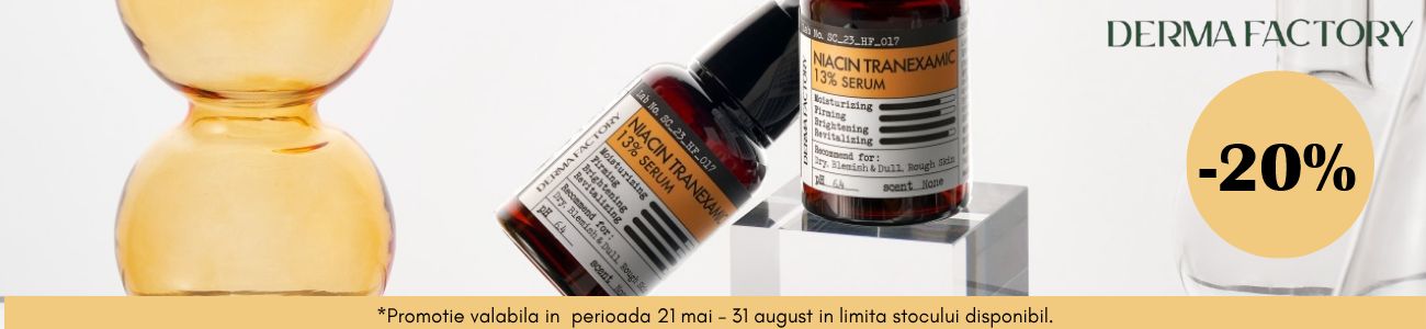Derma Factory 20% Reducere Mai- August