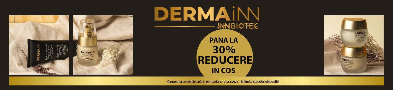 Dermainn Pana la 30% Voucher Decembrie