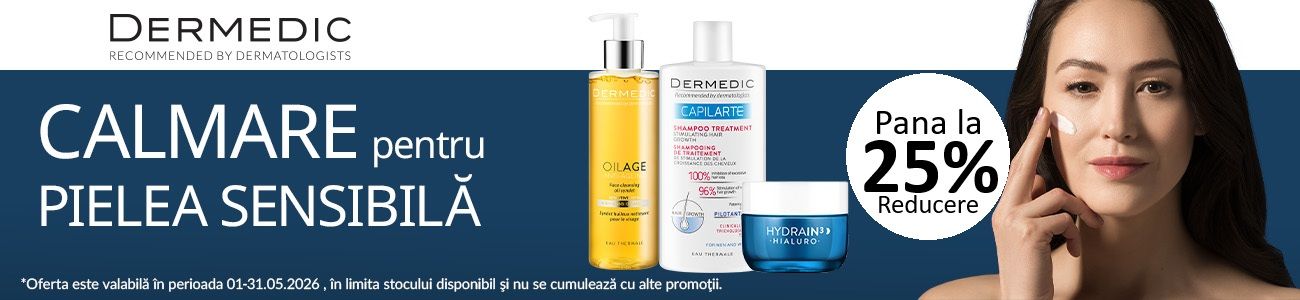 Dermedic Pana la 25% Reducere Mai