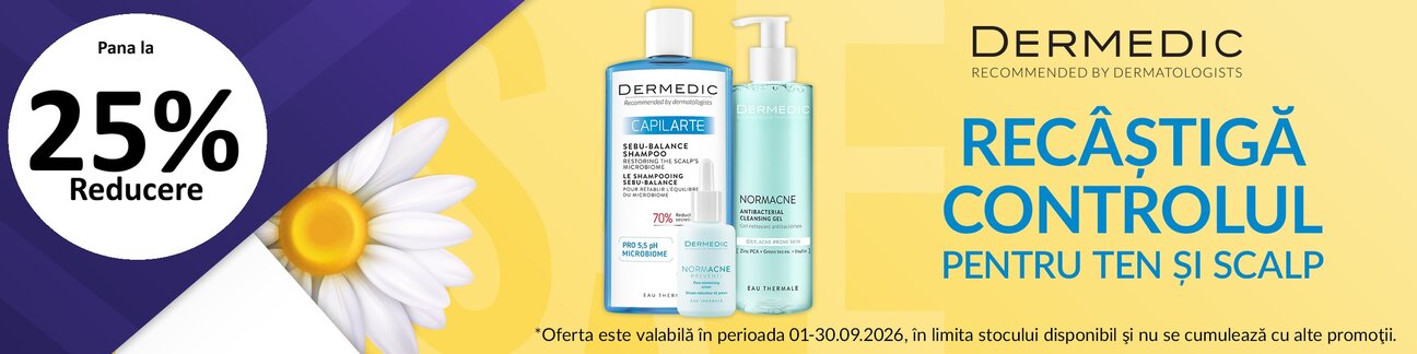 Dermedic Pana la 25% Reducere Septembrie