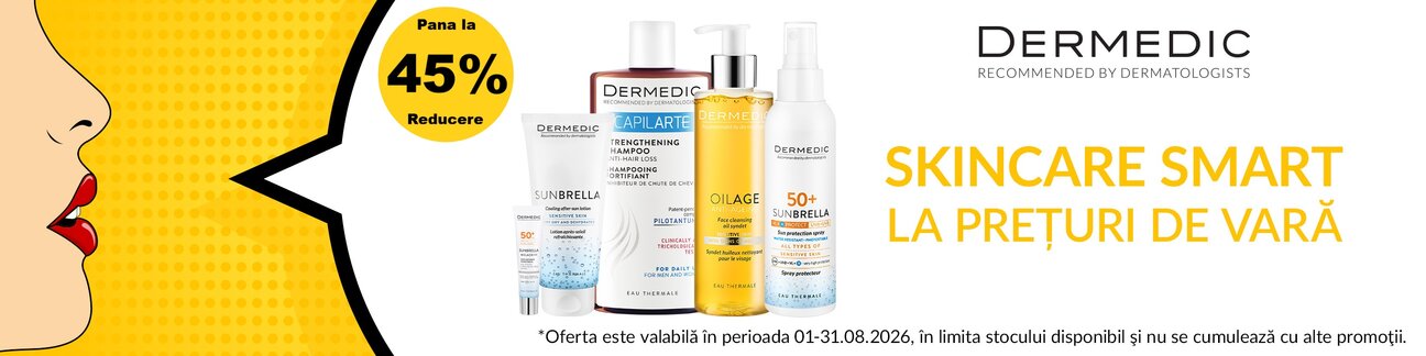 Dermedic Pana la 45% Redcere August