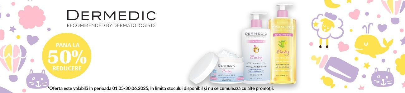 Dermedic Pana La 50% Reducere Mai-Iunie