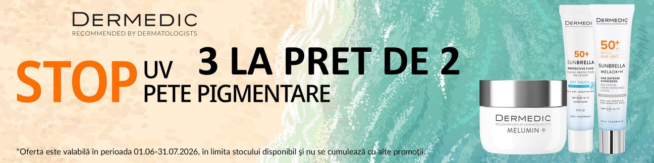 Dermedic Sunbrella 3 la pret de 2 Iunie- Iulie