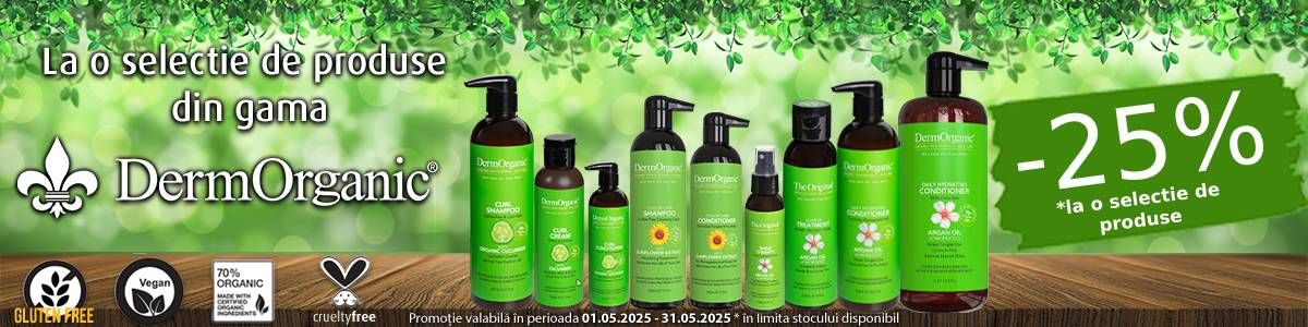 Dermorganic 25% Reducere Mai