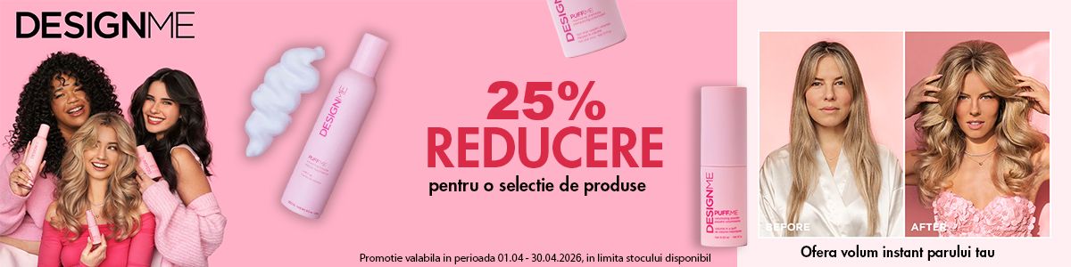Design.ME 25% Reducere Aprilie