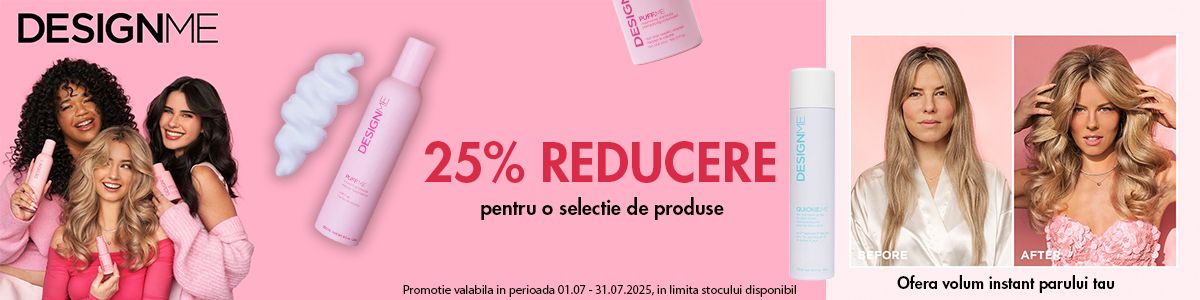 Design.ME 25% Reducere Iulie