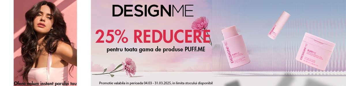 Design.ME 25% Reducere Martie