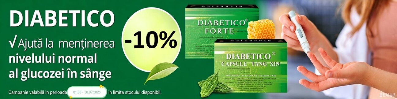 Diabetico 10% Reducere August-Septembrie