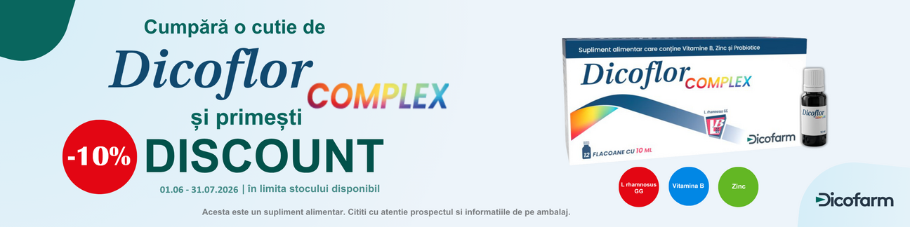 Dicoflor 10% Reducere Iunie-Iulie