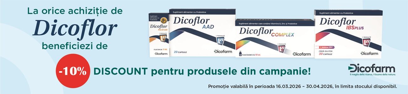 Dicoflor 10% Reducere Martie-Aprilie