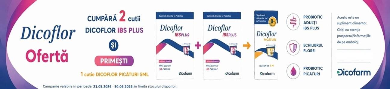 Dicoflor Produs Bonus Mai-Iunie