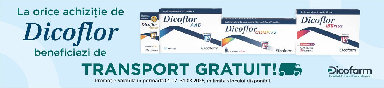 Dicoflor Transport Gratuit Iulie-August