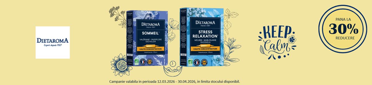 Dietaroma Pana La 30% Reducere Martie-Aprilie