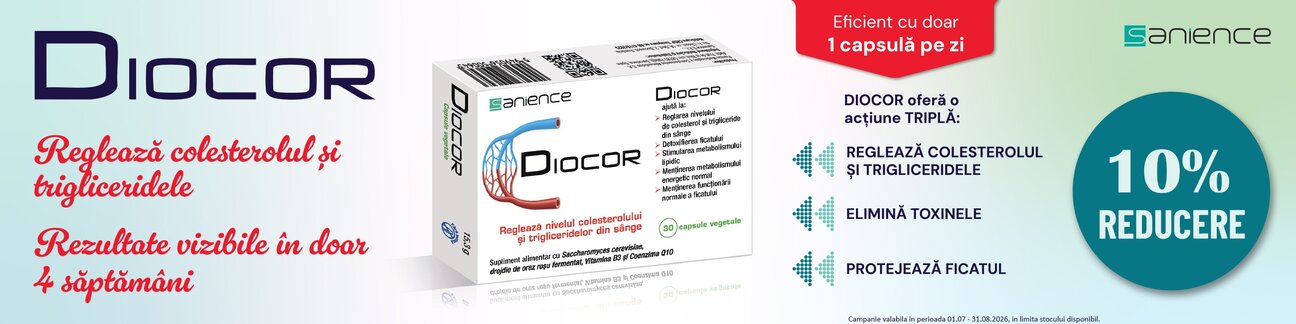 Diocor 10% Reducere Iulie-August