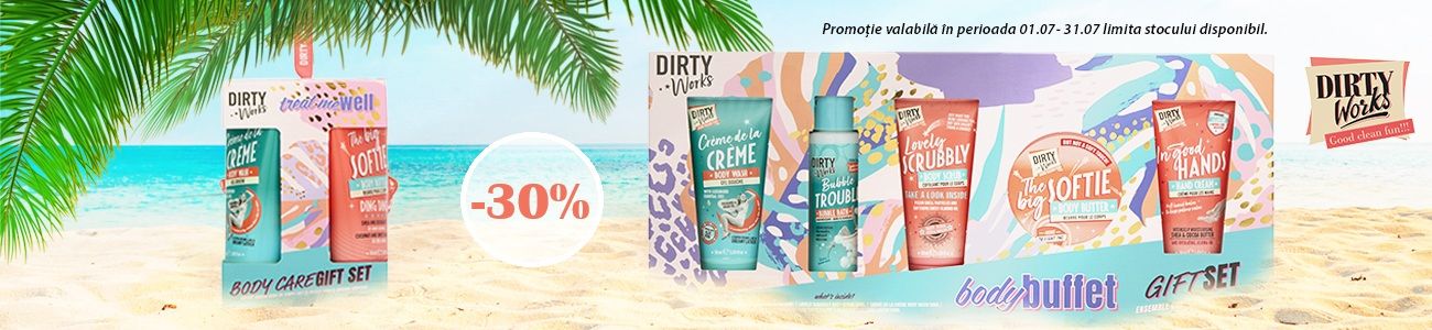 Dirty Works 30% Reducere Iulie