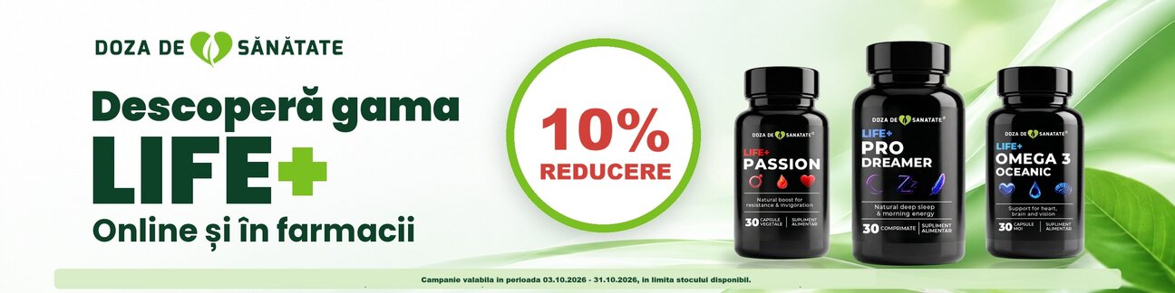 Doza de Sanatate 10% Reducere Octombrie
