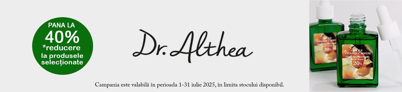 Dr. Althea Pana la 40% Reducere Iulie