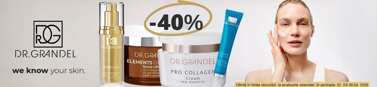 Dr. Grandel 40% Reducere Martie-Aprilie
