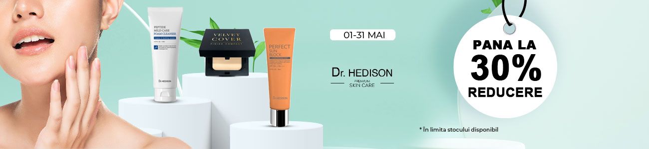 Dr Hedison Pana la 30% Reducere Mai