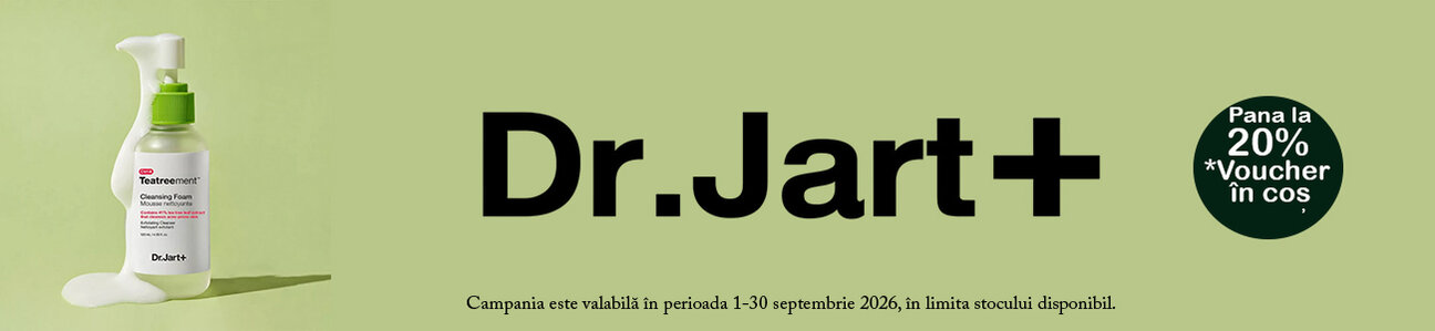 DR.JART+ Pana la 20% Voucher in cos Septembrie