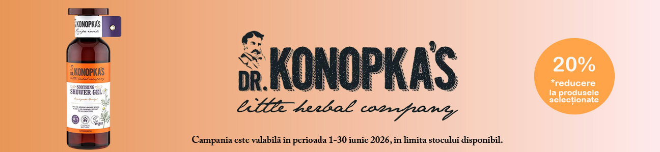 Dr. Konopka's 20% Reducere Iunie