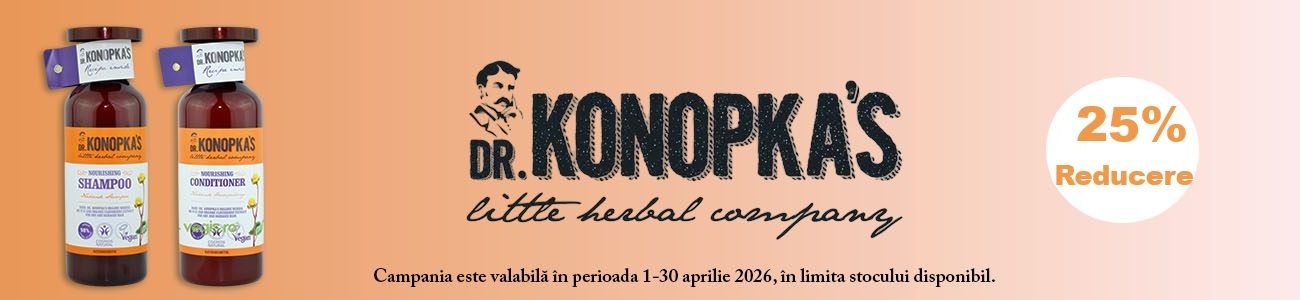 Dr. Konopka's 25% Reducere Aprilie