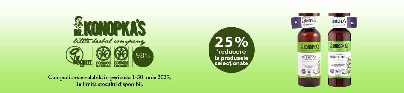 Dr. Konopka's 25% Reducere Zorii Reducerilor