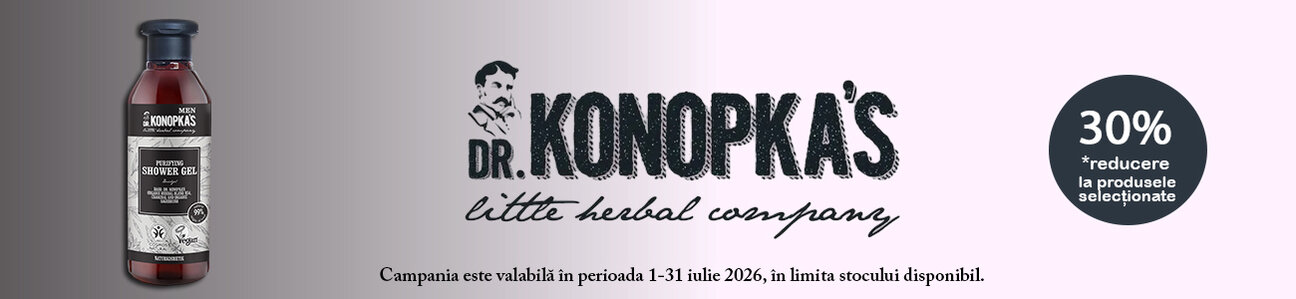 Dr. Konopka's 30% Reducere Iulie