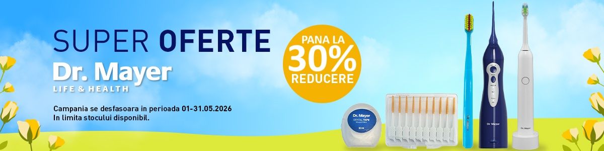 Dr. Mayer Pana la 30% Reducere Mai