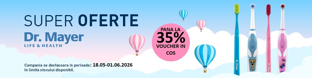 Dr. Mayer Pana la 35% Voucher in cos Ziua Copilului