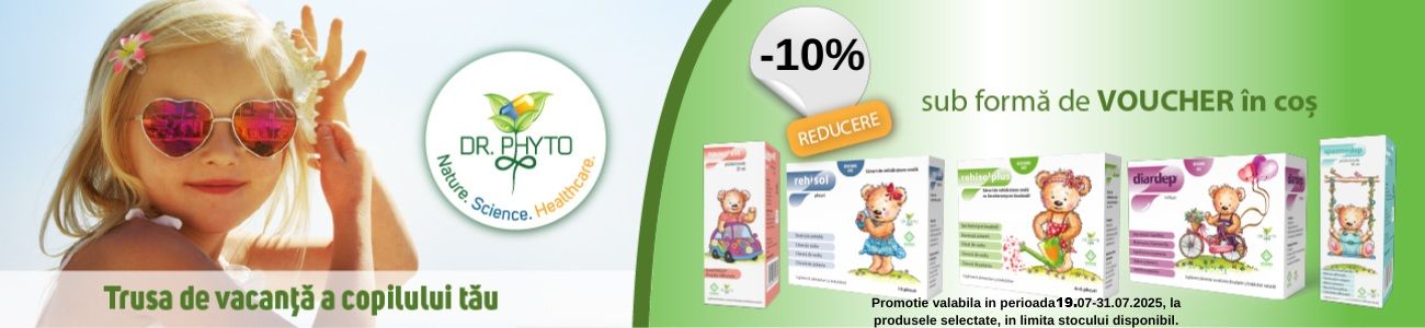 Dr. Phyto 10%  Voucher in cos Iulie