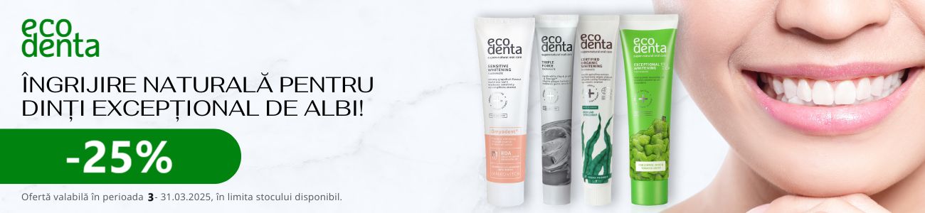 Ecodenta 25% Reducere Martie