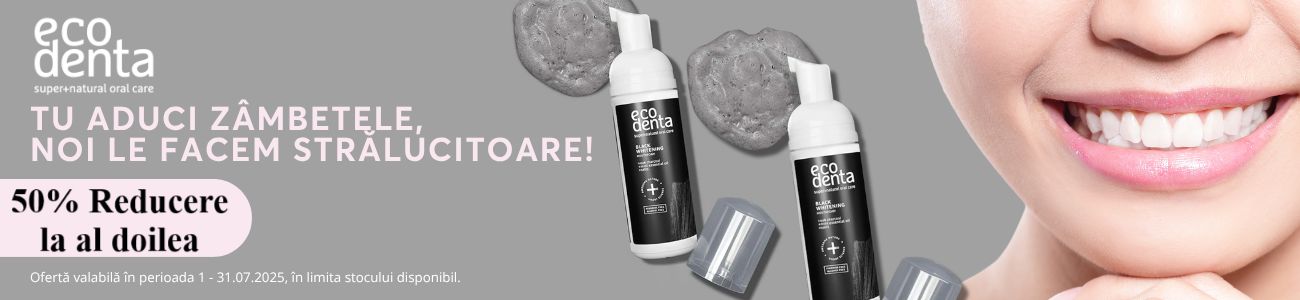 Ecodenta 50% Reducere la al doilea Iulie