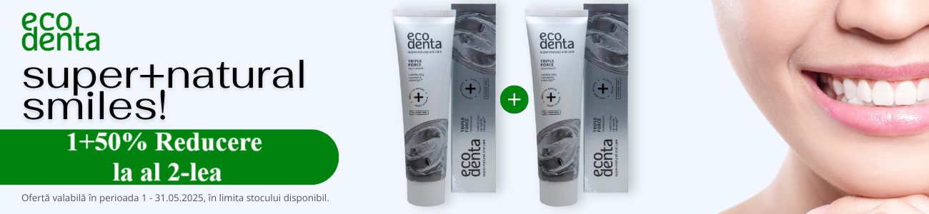 Ecodenta 50% Reducere la al doilea Mai