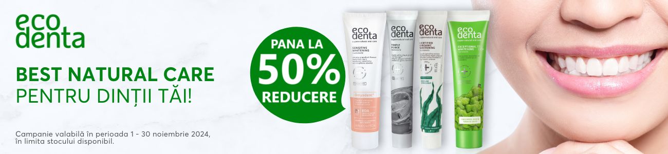 Ecodenta Pana la 50% Reducere Zorii Reducerilor