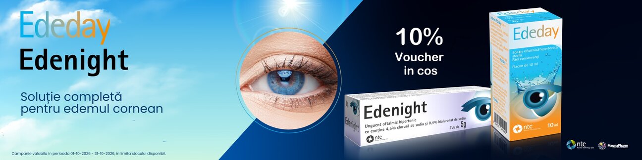 Ededay-Edenight 10% Voucher in cos Octombrie