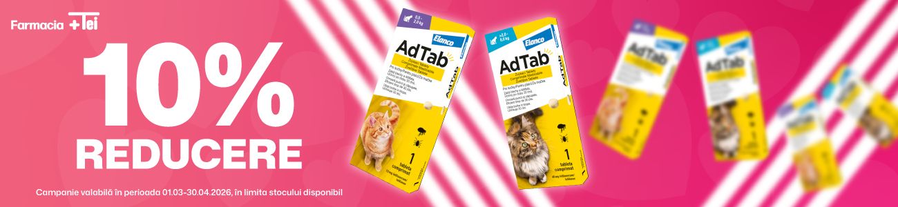 Elanco AdTab 10% Reducere Martie-Aprilie