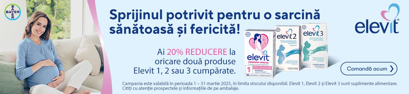 Elevit 20% Reducere Martie