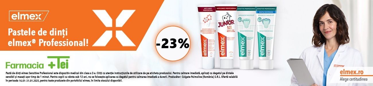 Elmex 23% Reducere Ianuarie