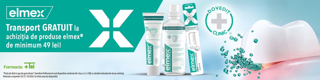 Elmex Transport Gratuit Octombrie