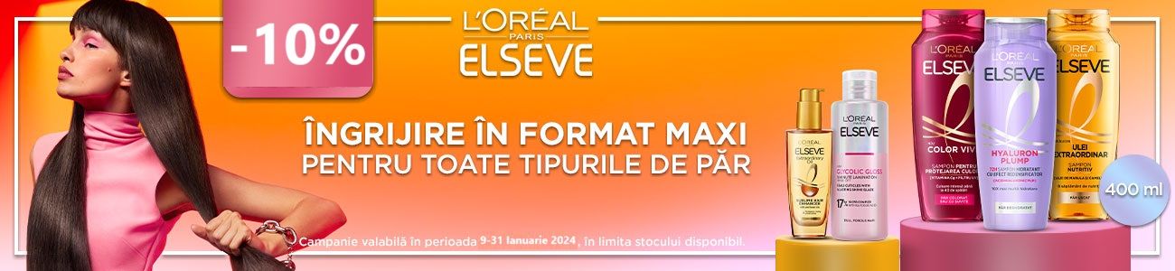 Elseve 10% Reducere Ianuarie