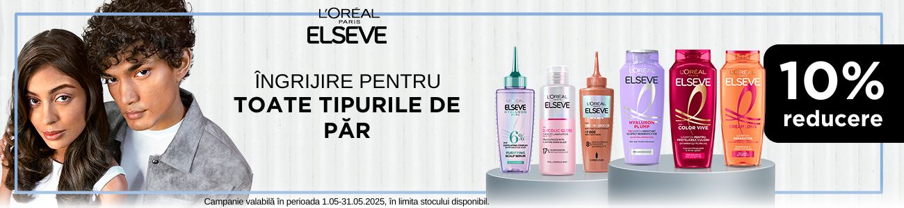 Elseve 10% Reducere Mai