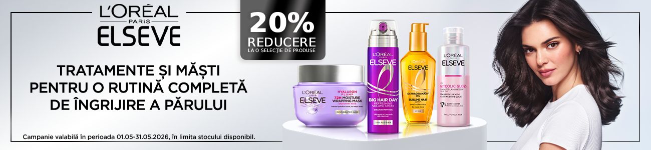 Elseve 20% Reducere Mai