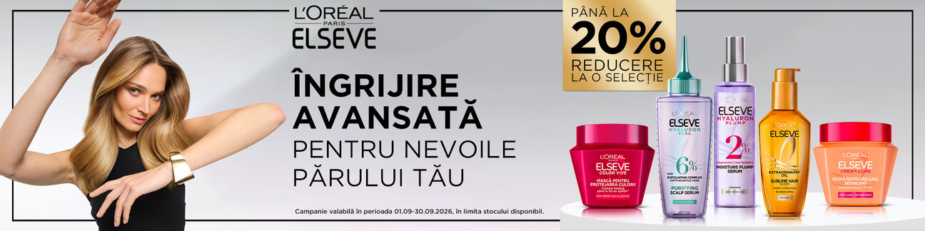 Elseve Pana la 20% Reducere Septembrie