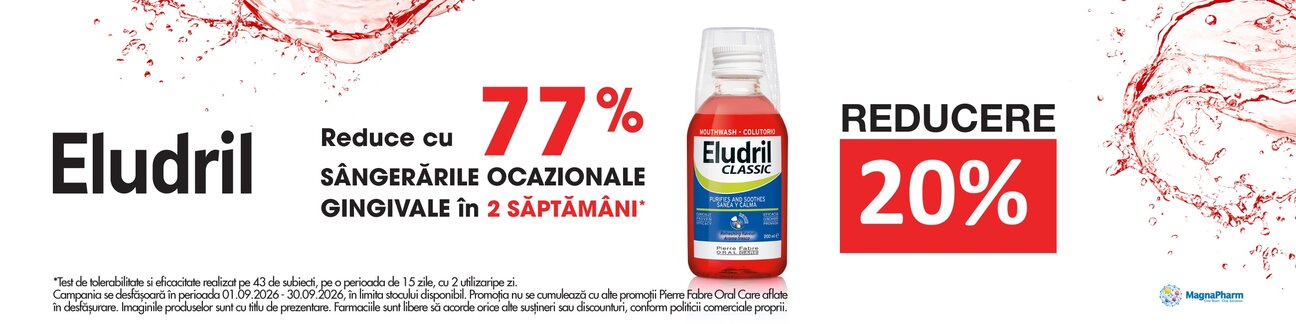 Eludril 20% Reducere Septembrie