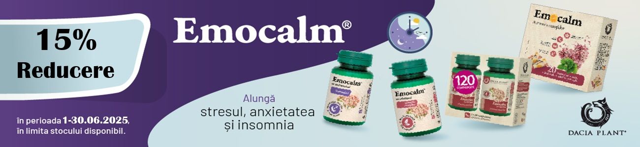 Emocalm 15% Reducere Iunie